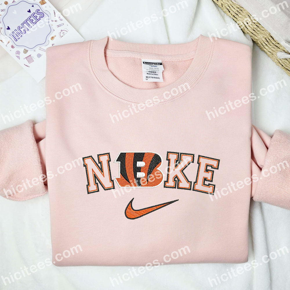 Cincinnati Bengal Embroidered Shirt, NFL Sports Embroidered Hoodie, Best Fandome Gift Ideas Cincinnati Bengal Embroidered Shirt, NFL Sports Embroidered Hoodie, Best Fandome Gift Ideas