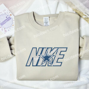 Dallas Cowboys Embroidered Shirt NFL Sports Embroidered Shirt Brand Embroidered Hoodie 2