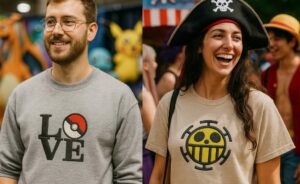 Level Up Your Summer Conventions Look with Anime Embroidered Shirts