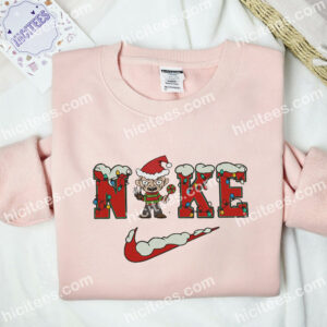 Freddy Krueger Chibi Embroidered Shirt, Movie Embroidered Hoodie, Christmas Embroidered Sweatshirt 2 Freddy Krueger Chibi Embroidered Shirt Movie Embroidered Hoodie Christmas Embroidered Sweatshirt