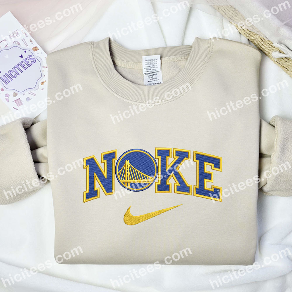 Golden State Warriors Embroidered Hoodie, Basketball Embroidered Sweatshirt, NBA Sports Embroidered Shirt Golden State Warriors Embroidered Hoodie, Basketball Embroidered Sweatshirt, NBA Sports Embroidered Shirt