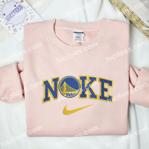 Golden State Warriors Embroidered Hoodie Basketball Embroidered Sweatshirt NBA Sports Embroidered Shirt