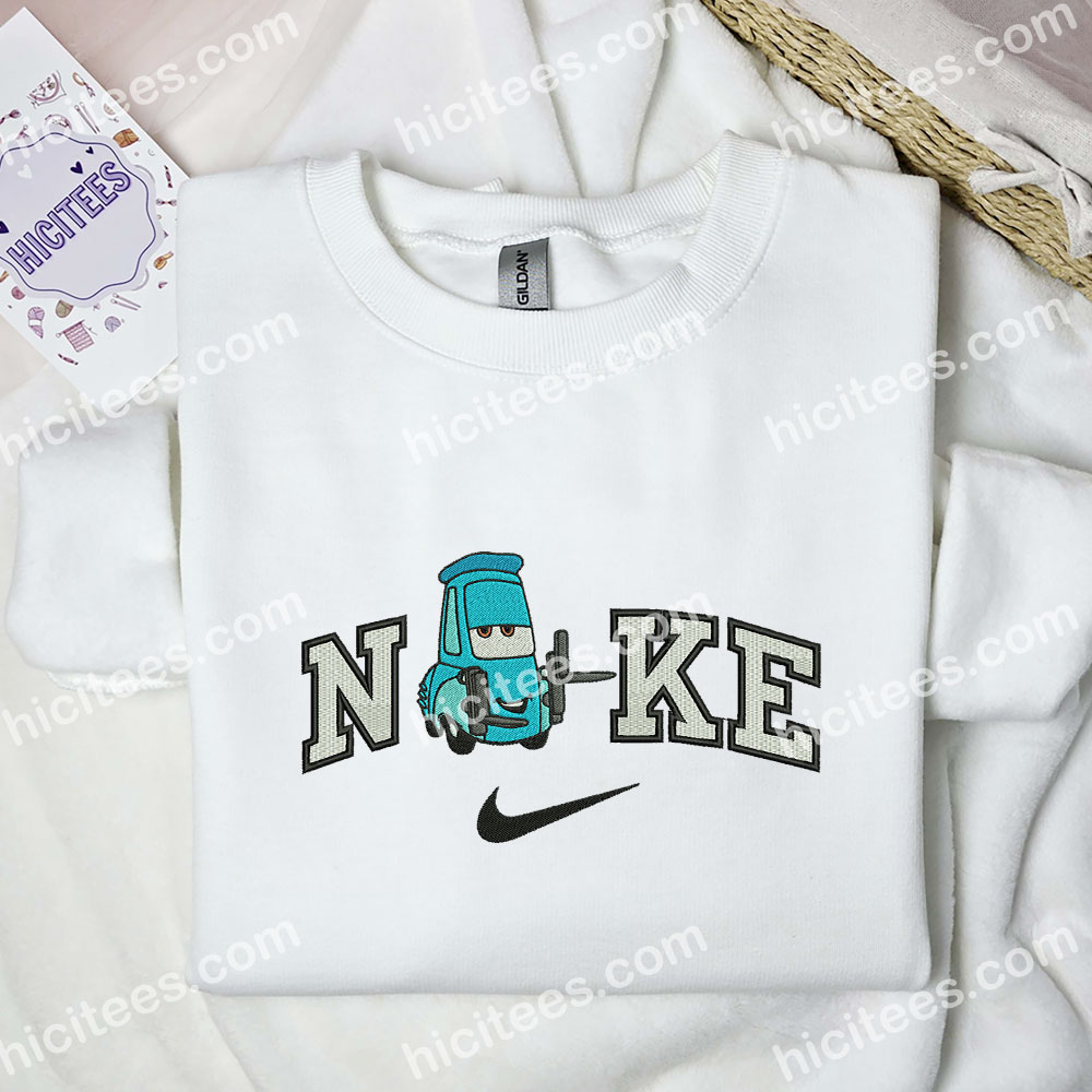 Guido Cars Embroidered Shirt, Pixar Cars Embroidered Hoodie, Disney Characters Embroidered Sweatshirt Guido Cars Embroidered Shirt, Pixar Cars Embroidered Hoodie, Disney Characters Embroidered Sweatshirt