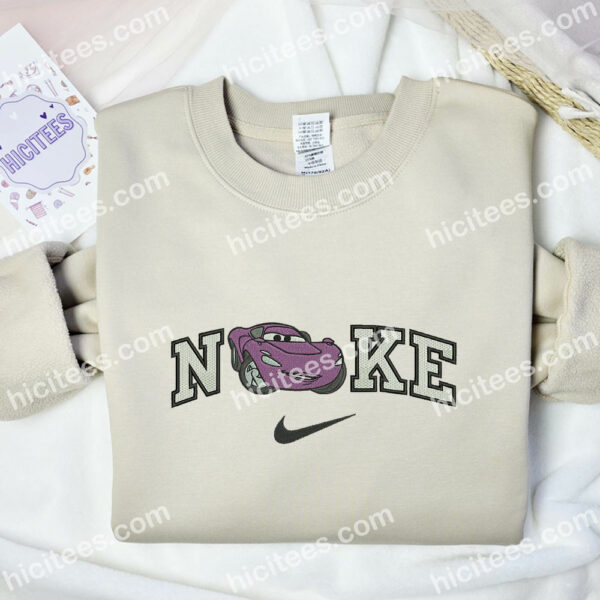 Holley Shiftwell Embroidered Hoodie, Pixar Cars Embroidered Sweatshirt, Disney Characters Embroidered Shirt