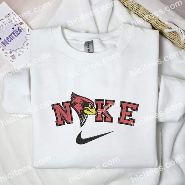 Illinois State Redbirds Embroidered Shirt, NCAA Sports Embroidered Hoodie, Best Gift Ideas