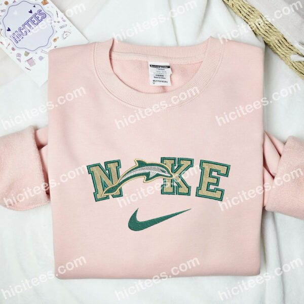 Jacksonville Dolphins Embroidered Shirt, NCAA Sports Embroidered Hoodie, Best Gift Ideas