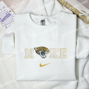 Jacksonville Jaguars Embroidered Shirt NFL Sports Embroidered Sweatshirt Best Gift Ideas 3