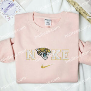 Jacksonville Jaguars Embroidered Shirt NFL Sports Embroidered Sweatshirt Best Gift Ideas