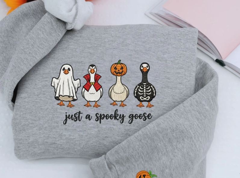 Embroidered Halloween Hoodies