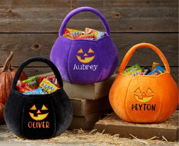 Personalized Trick or Treat Bags