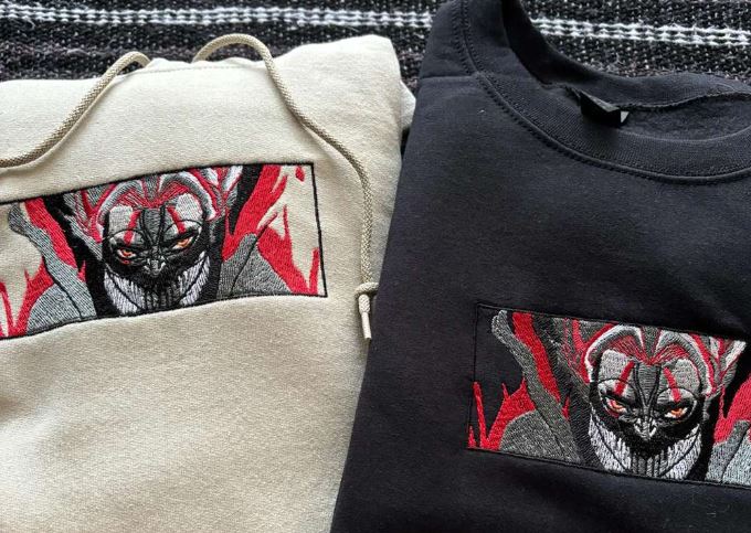 Okarun embroidery