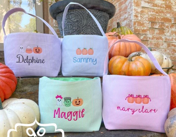 Personalized Embroidered Canvas Bag