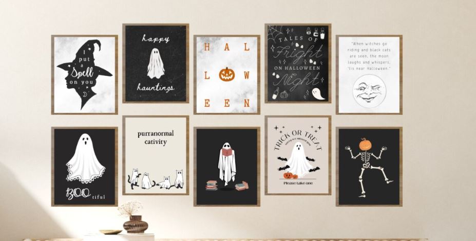 Printable Halloween Wall Art