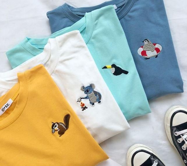 Aesthetic Embroidered Shirts 1